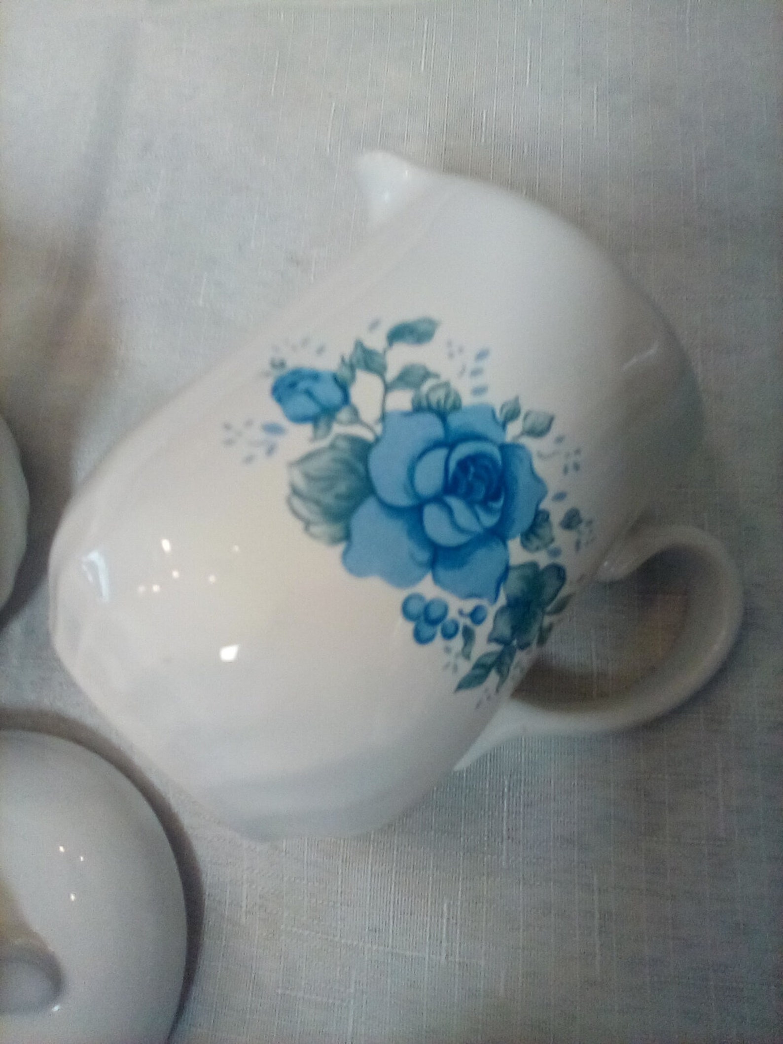 Corelle Sugar and Creamer Vintage From 1980's Excellent Etsy