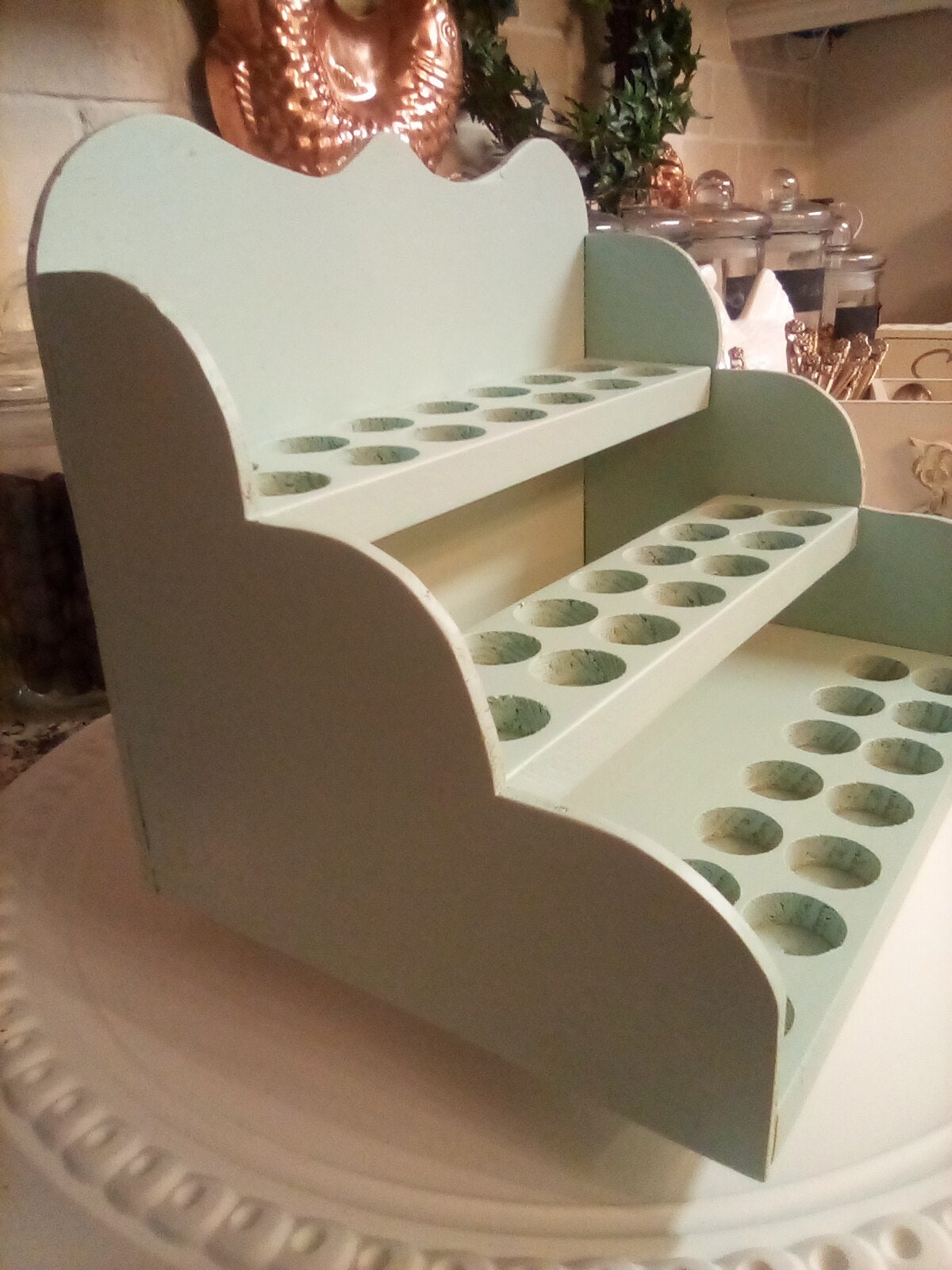 Essential Oil Bottle Storage Rack Holds 42 Doterra Type Etsy