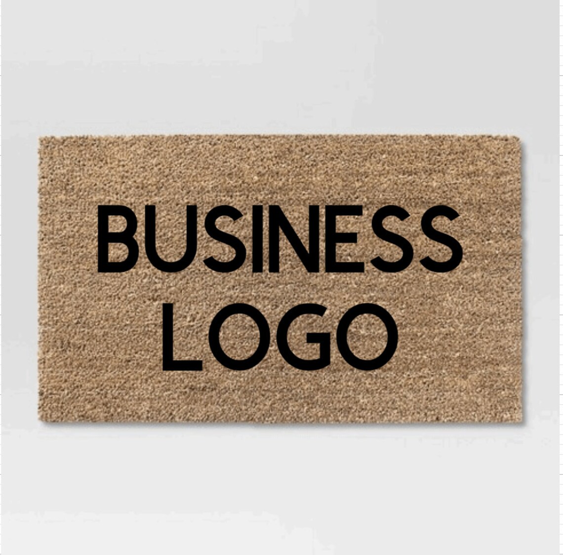 Business Logo Doormat Personalized Doormat Business Etsy