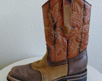 Silver Wild Western 3 Colors Leather Midcalf Handcrafted In Mexico Boots Size 24 US women 8