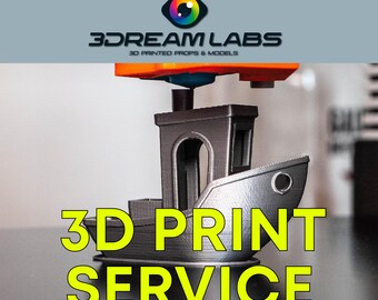 3D Printing Service (PLA ONLY) Cosplay, Props etc...