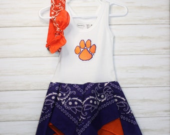 clemson baby girl outfit