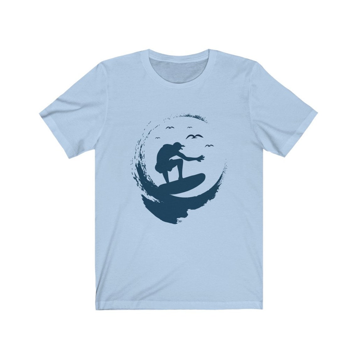 Surfing Graphic Tee Surfing T Shirt Summer Shirt Surfing Etsy UK