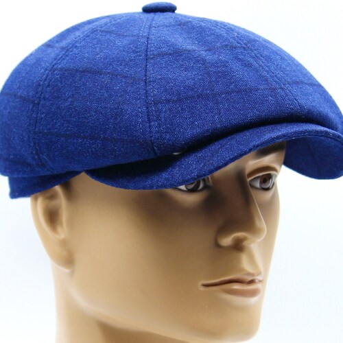 Men's Cap for Summer Newsboy Hat is Grey. Etsy