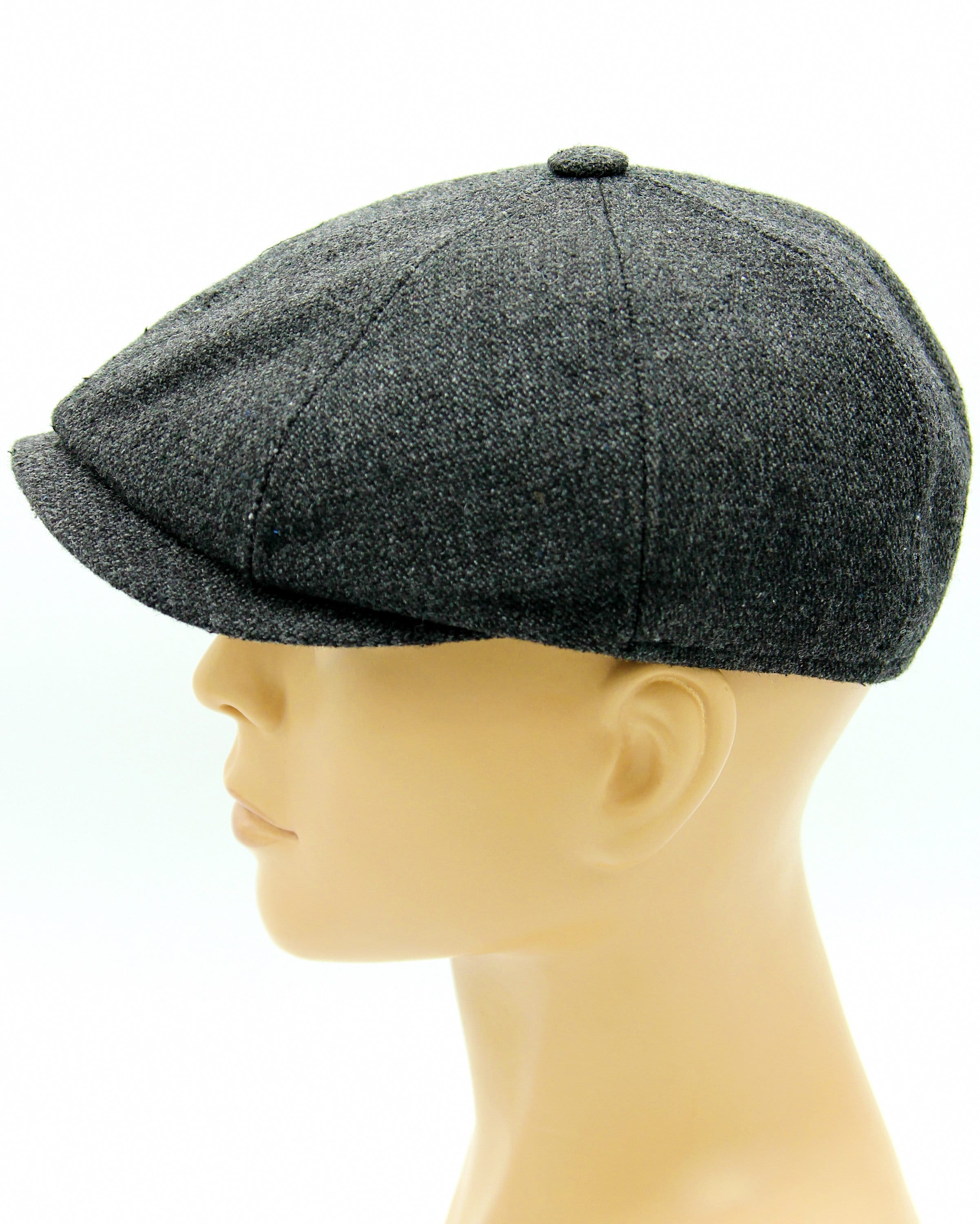 Vintage Hat Man Gatsby Baker Boy Gray Newsboy Cap Flat. - Etsy Vintage Hat Man Gatsby Baker Boy Gray Newsboy Cap Flat. - Etsy