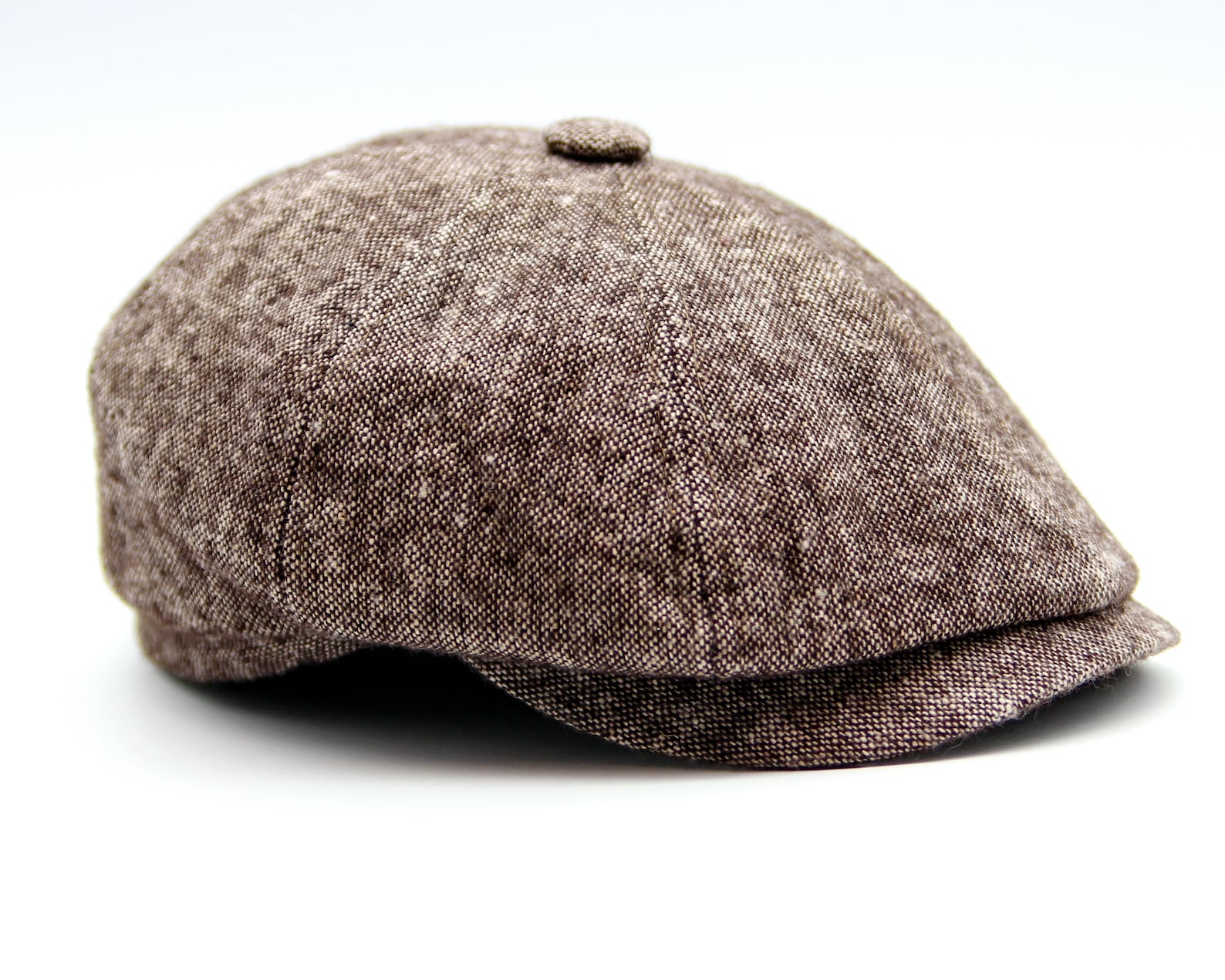 Cappello Da Uomo In Pelle Pu Razor Baker Boy A 8 Pannelli - Foto 5