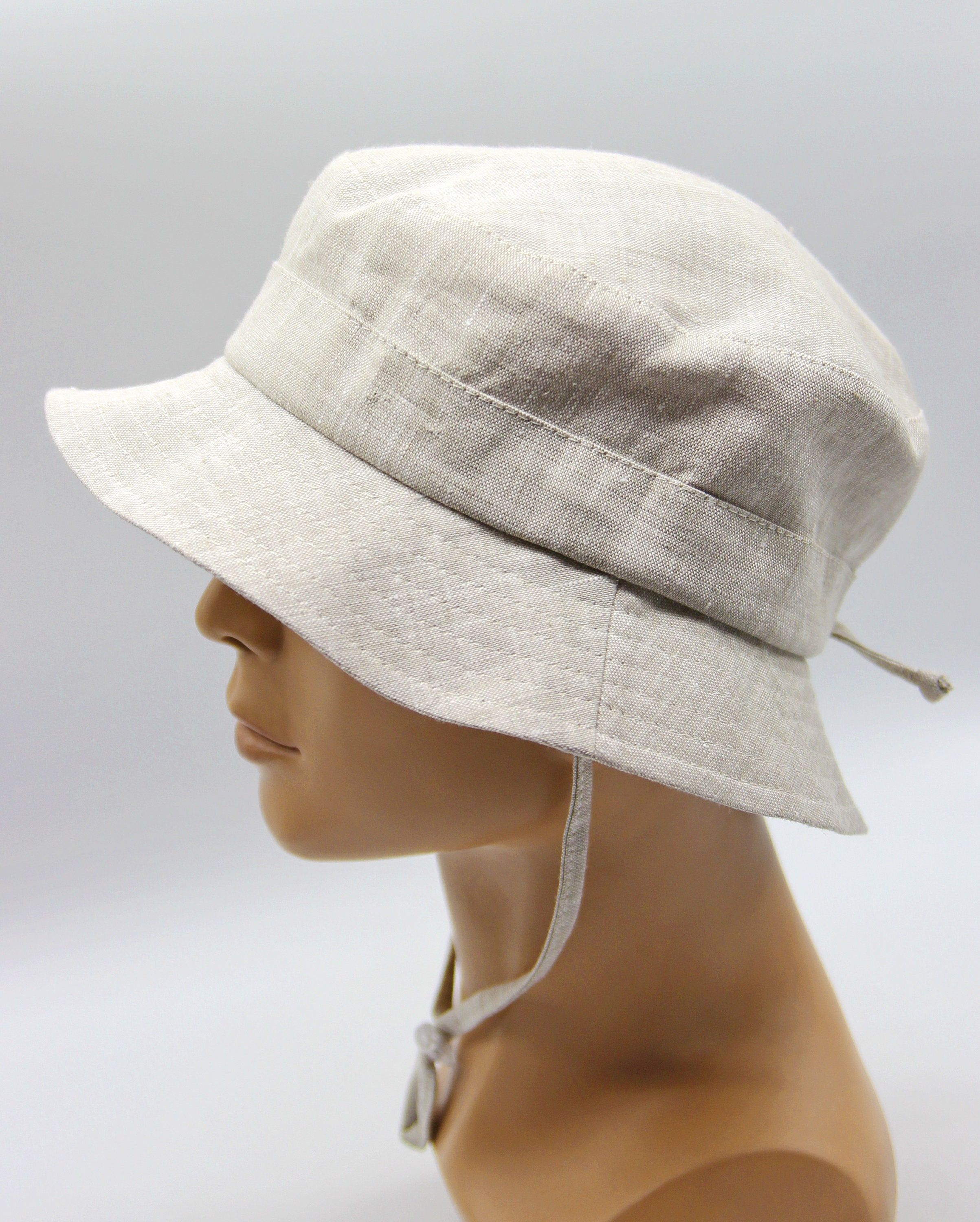 Best bucket linen summer men's hat | Etsy