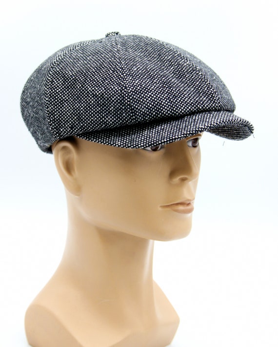 Gatsby Baker Boy Cap Man Vintage Flat Newsboy Hat. - Etsy
