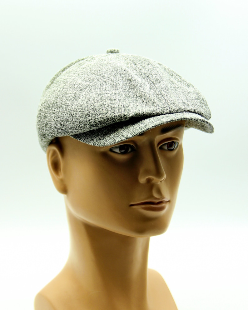 Summer newsboy hat best linen cap. Etsy