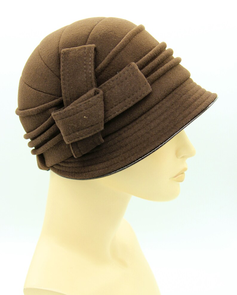 Cloche Winter Hat Victoria Cloche Hat Women's Cloche Etsy