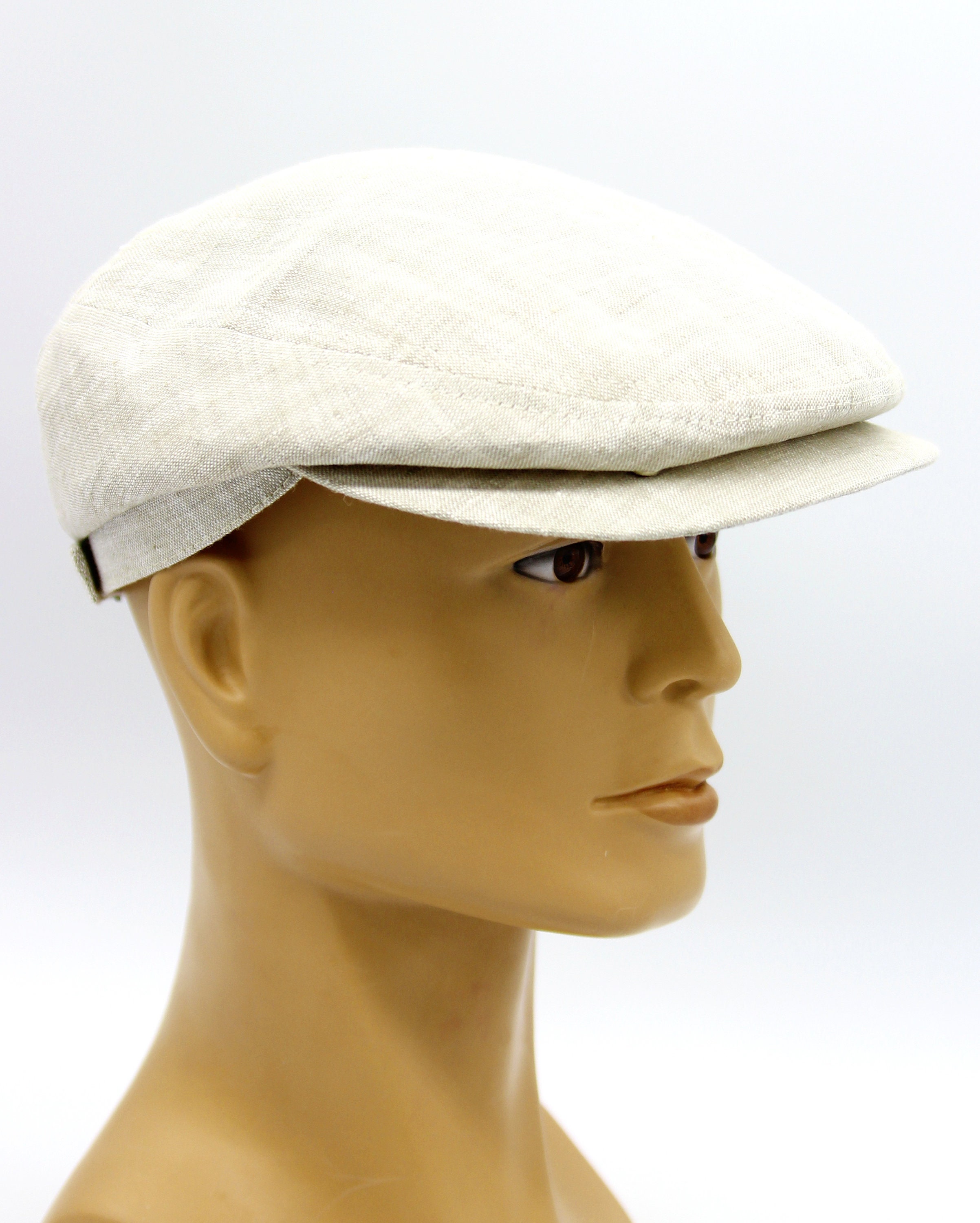 Green Linen Flat Cap, Peaky Blinders Hat, Baker Boy M Hat,irish Flat Cap,  Gatsby Hat, Summer Men Hat, Christmas Flat Cap, Golfing Hat, 