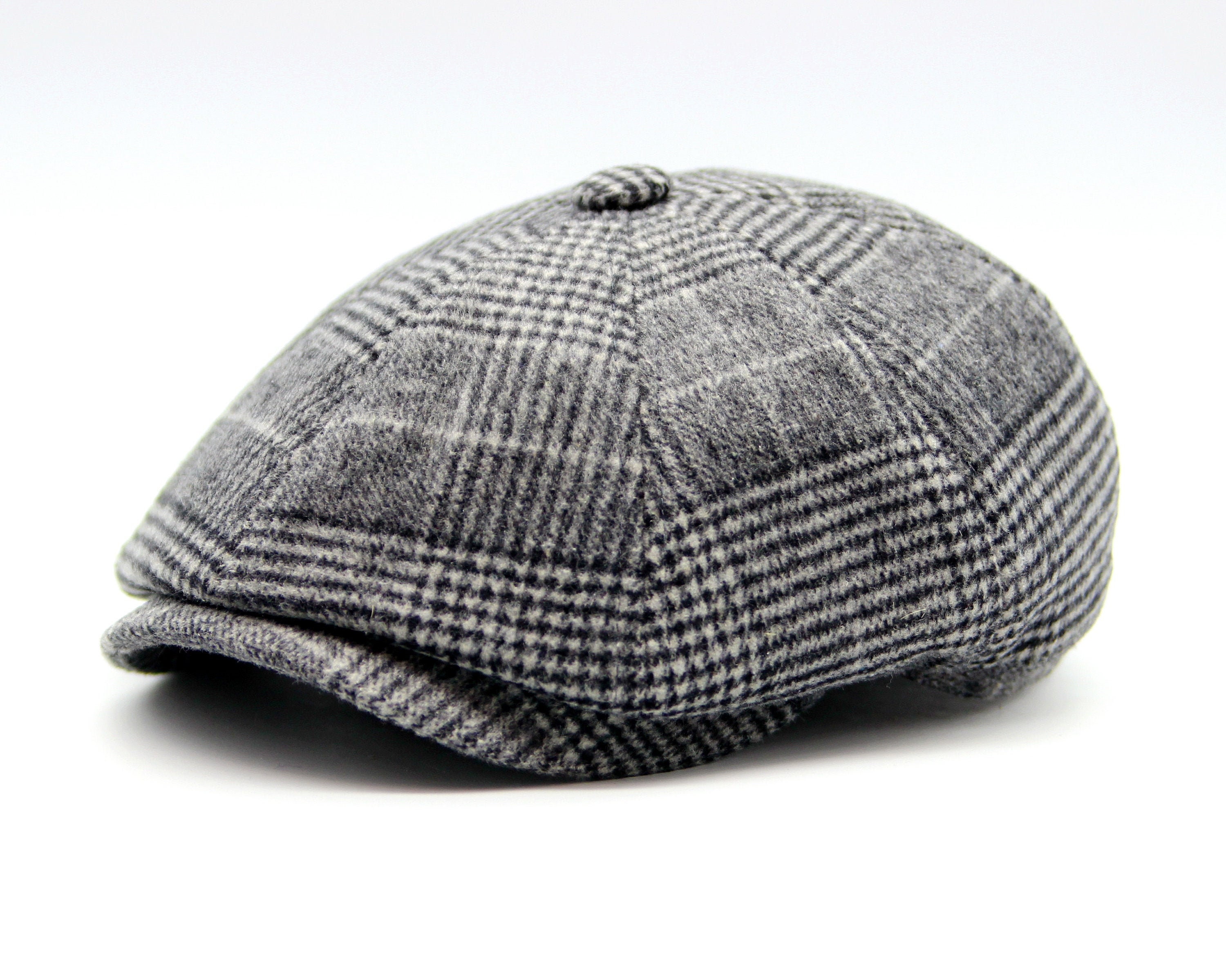 Gris ardoise, Casquette gavroche - Homme - Pure Laine