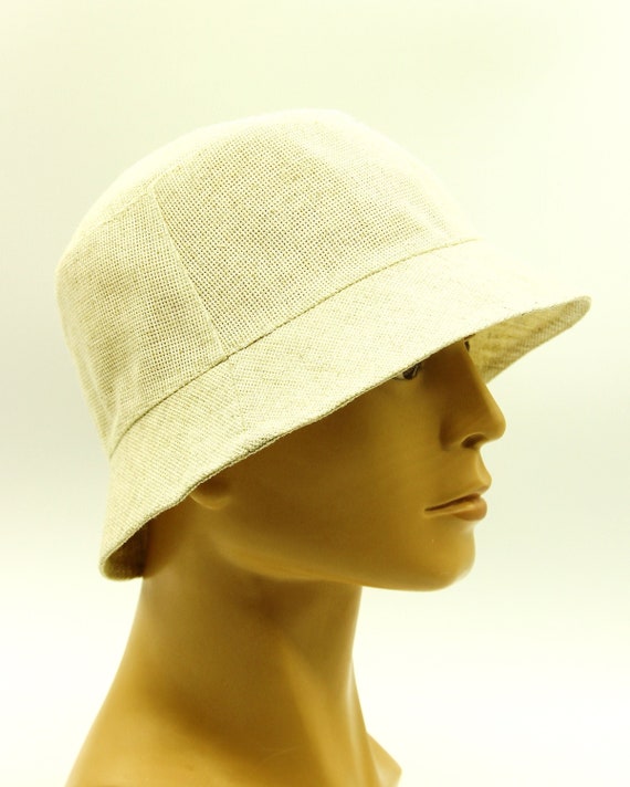 Mens Linen Bucket Hat. - Etsy Hong Kong