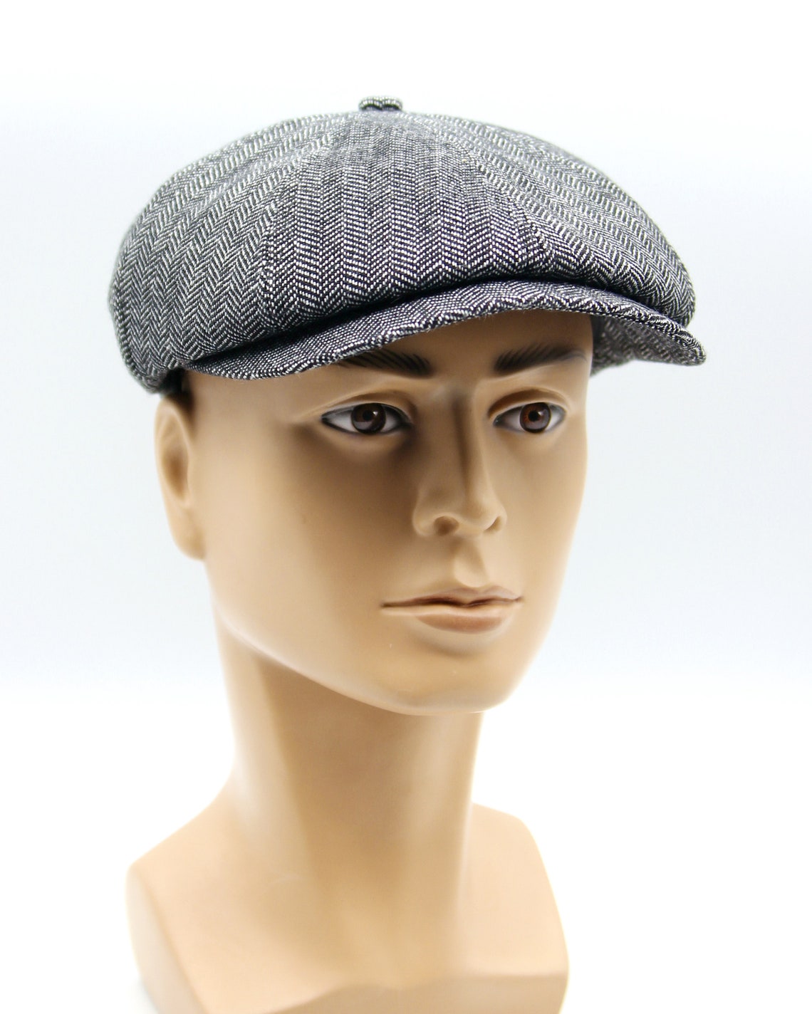 Baker boy hat newsboy cap man vintage gatsby hat flat cap. | Etsy
