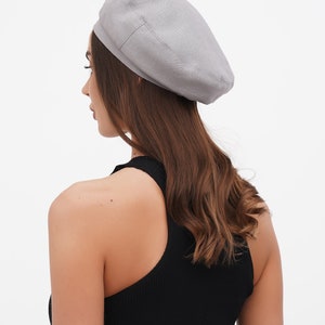 linen hat