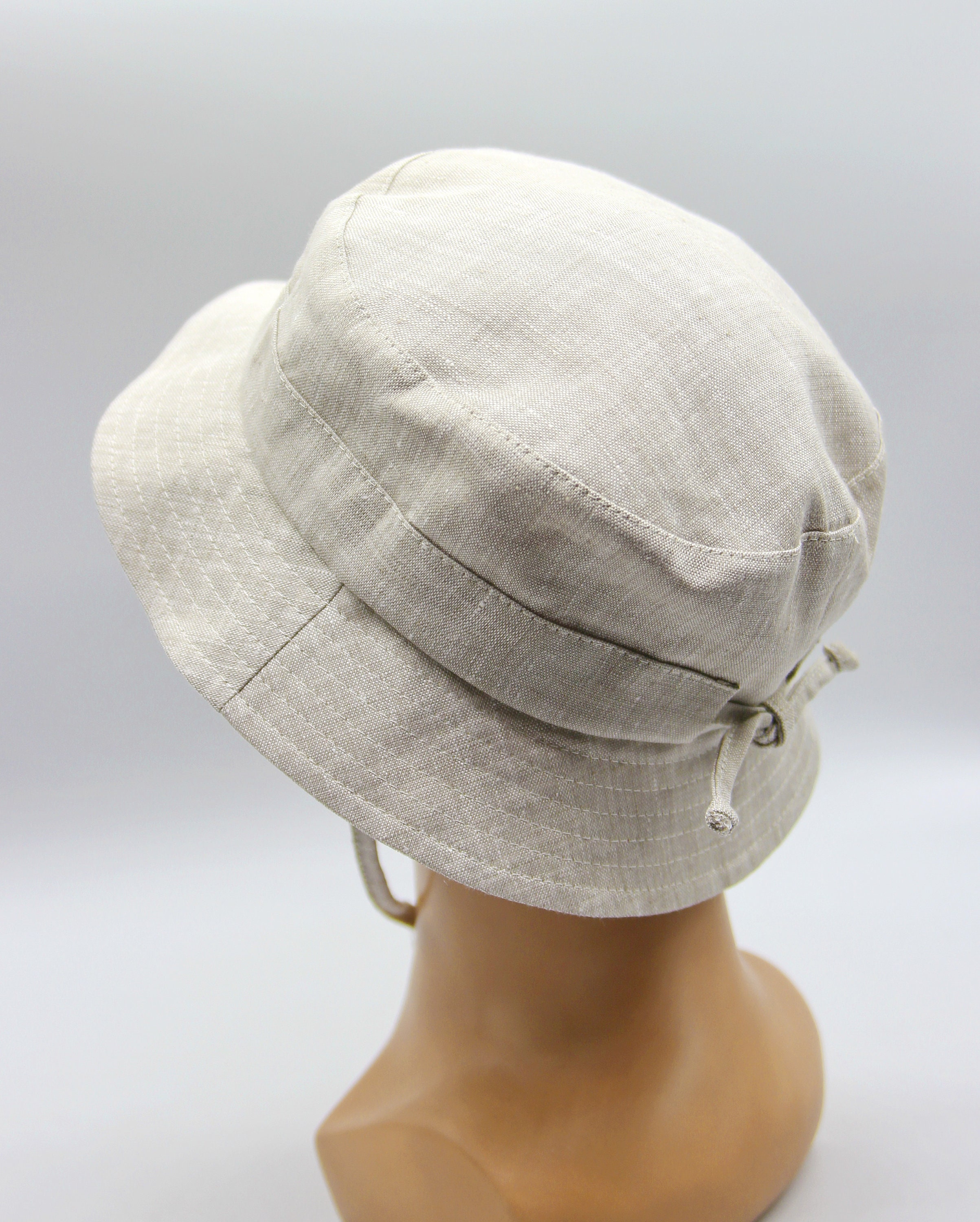 Best bucket linen summer men's hat | Etsy