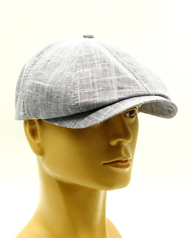 Newsboy Cap Blue for Summer Etsy