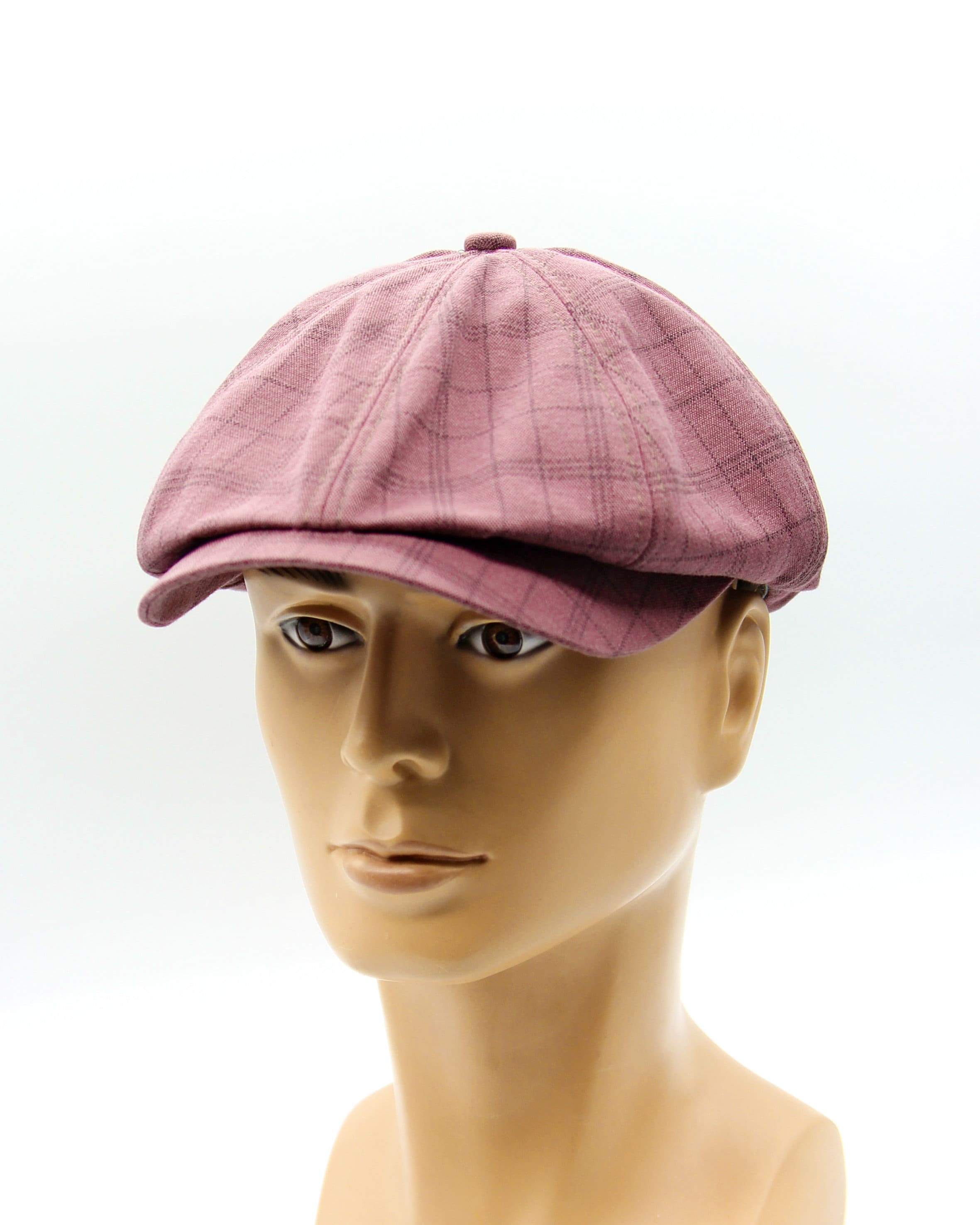 Summer Newsboy Hat Burgundy Men's Cap Etsy UK