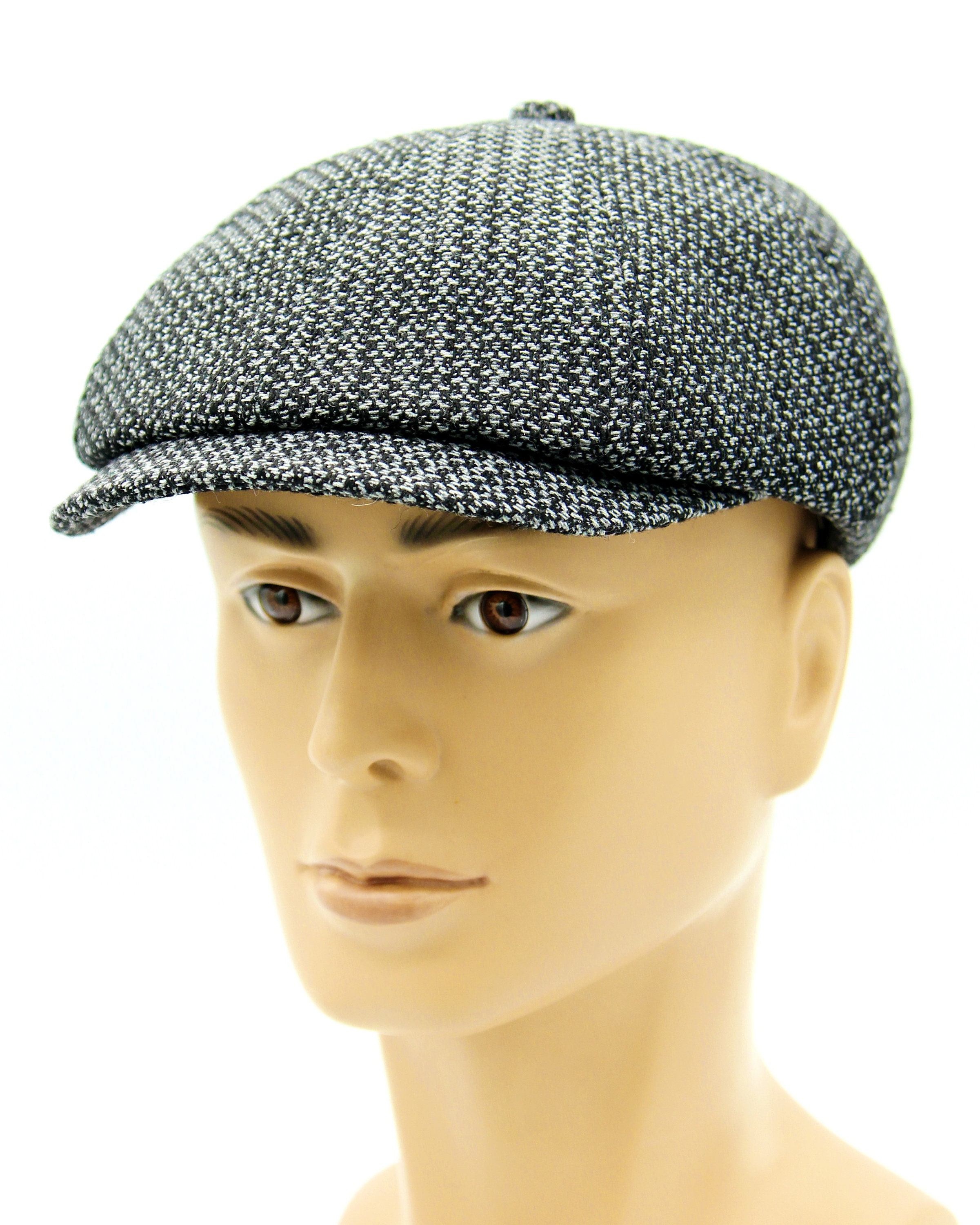 Men's newsboy slouchy hat | Etsy
