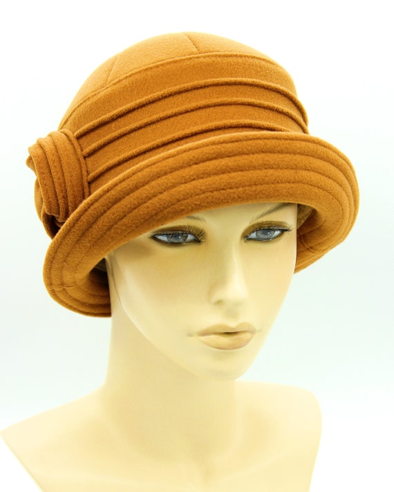 Classic Cloche Flapper Hat Beatrice Woman s Style Winter Hats. Etsy