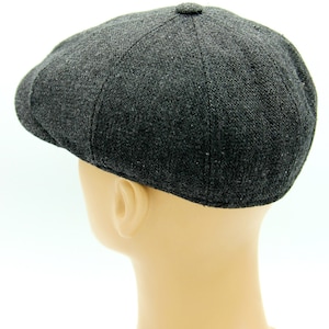 Vintage Hat Man Gatsby Baker Boy Gray Newsboy Cap Flat. - Etsy