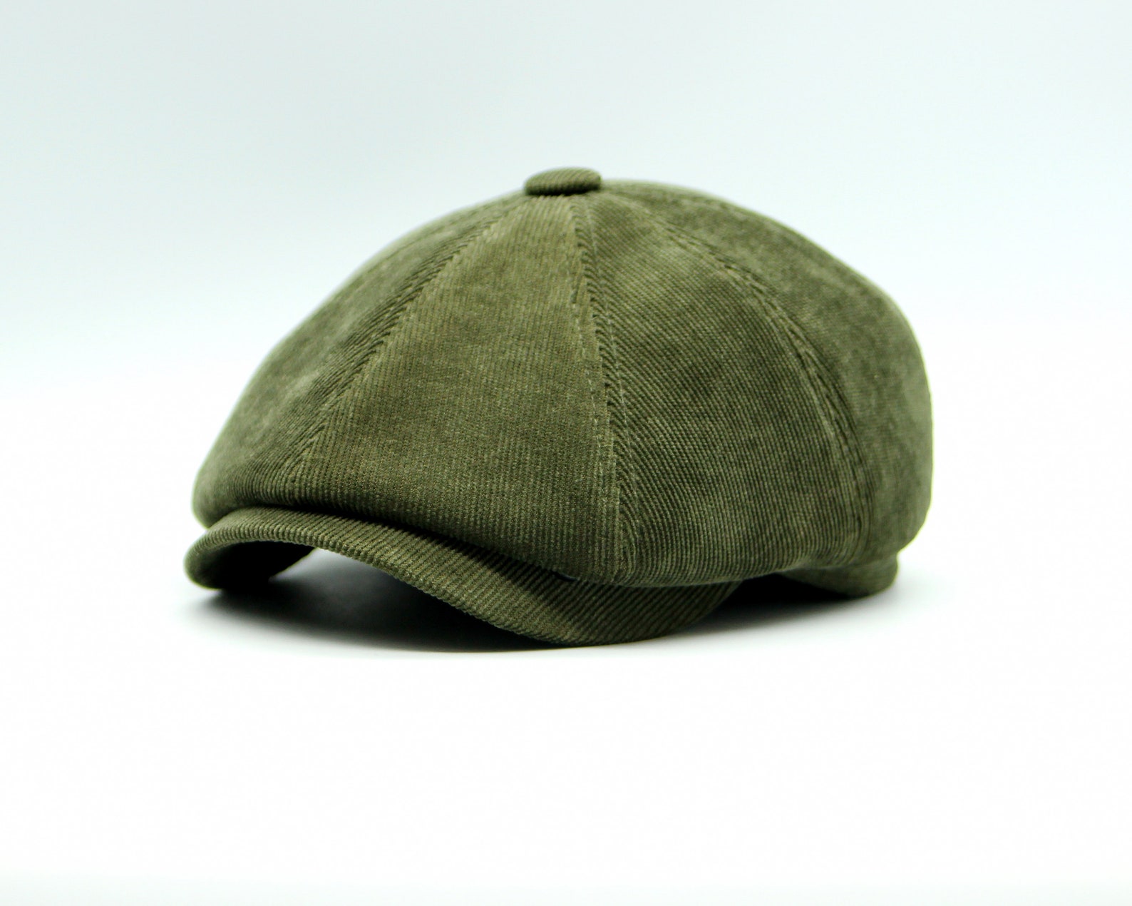 Velvet Olive Newsboy Cap Baker Boy Hat. - Etsy