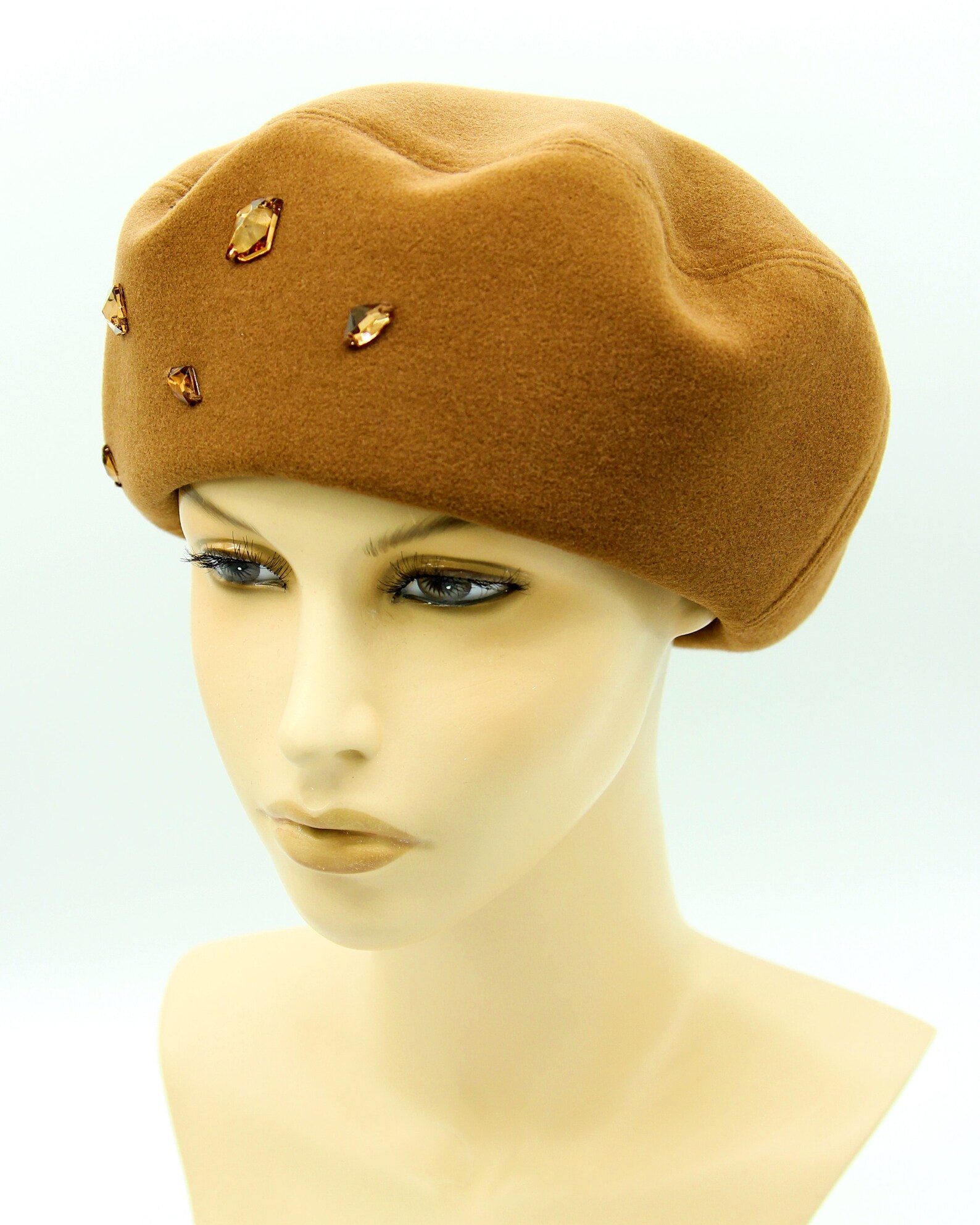 Cashmere Women Beret Hat mary Etsy