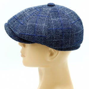 Men's Autumn Spring Tweed Newsboy Cap Baker Boy Hat. - Etsy