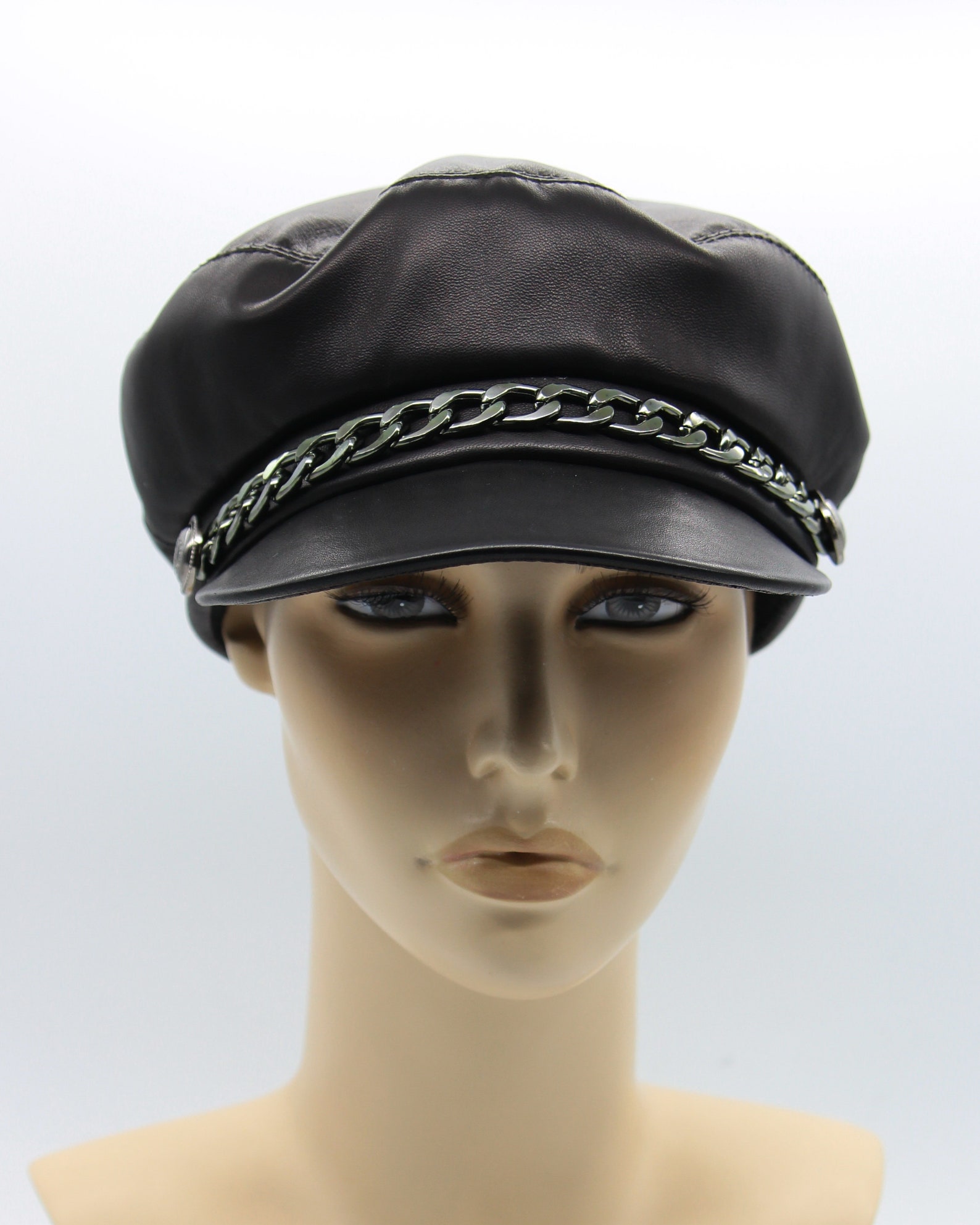 Baker Boy Cap Leather Cap Baker Boy Hat Cape Breton Etsy