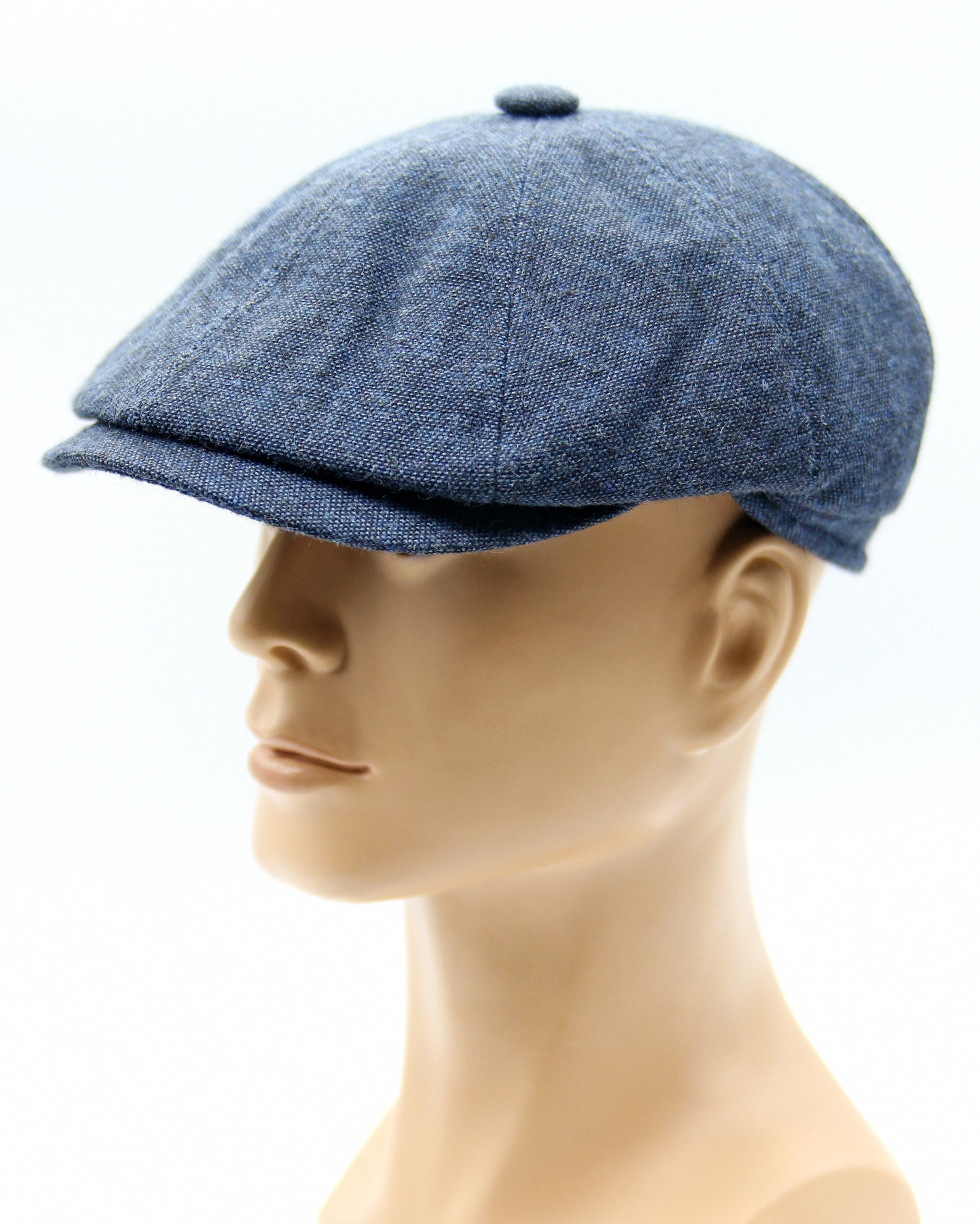Flat Mens Bakers Boy Hat Newsboy Cap Grey. Etsy