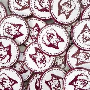Texas A&M Game Day Button Reveille
