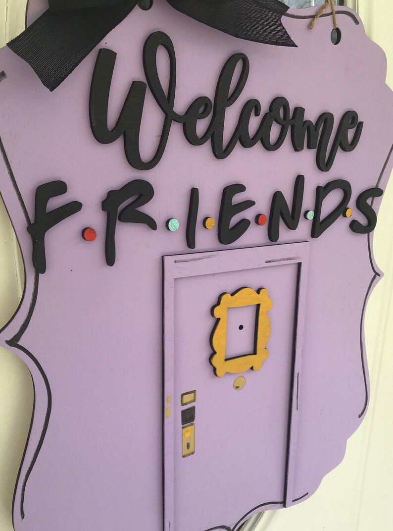 Free Free 318 Friends Purple Door Svg SVG PNG EPS DXF File