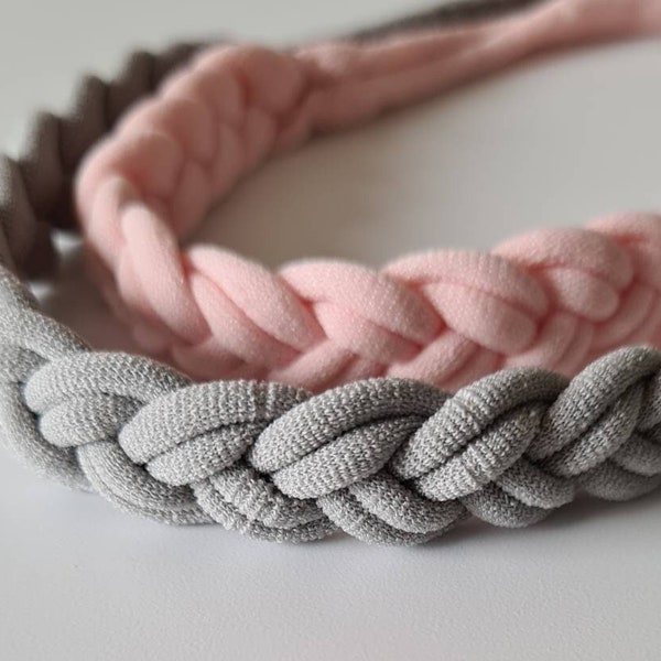 Headband Thin Elastic Braided Headband for Girl Woven Headband Stretchy Braids for Women Gift for Baby Headband