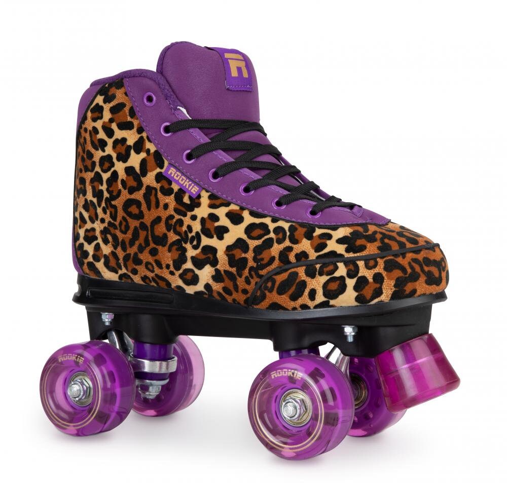 Sporting Goods Rookie Roller Skates Forever Rainbow V2 Black Retro
