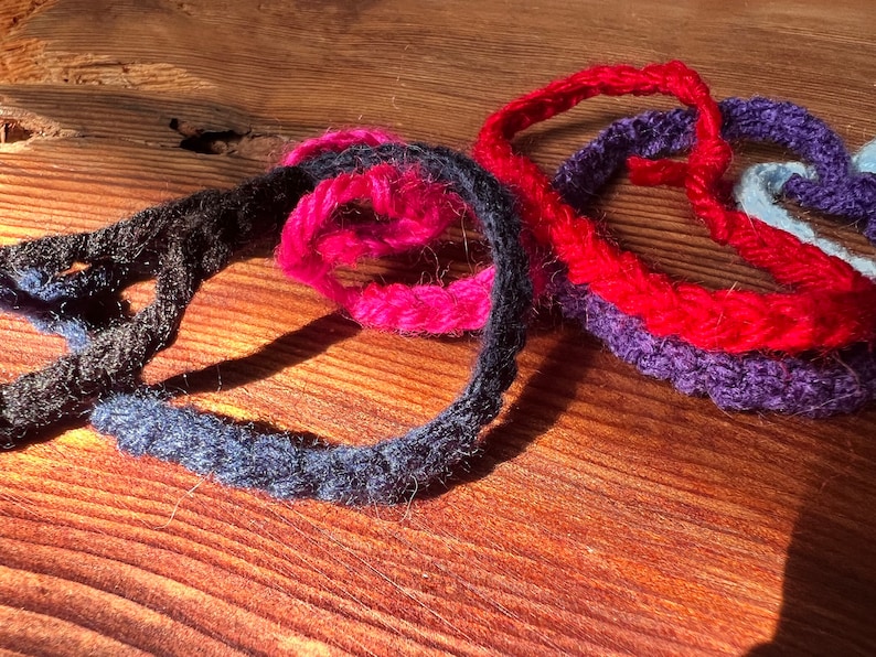 Crocheted Eras Friendship Bracelets Yarn Bracelets Every Era Etsy