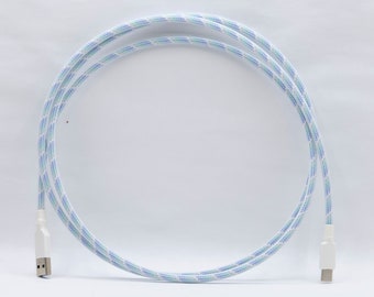 Mechanical Keyboard Straight Cable Handmade Custom