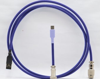 Mechanical Keyboard Cable With GX12/GX16 Detachable Connector