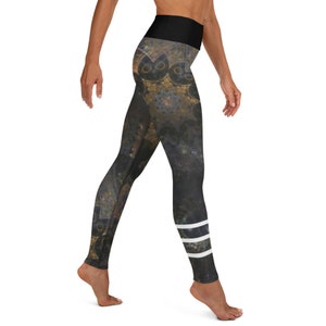 Mandala Sport Artistic Print Yoga Pilates High Waisted Leggings - Yoga Leggings