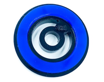 Germs / Gi Stacked 45 RPM Plattenadapter, Plattenspieler-Adapter, Schallplattengewicht, Musikzubehör, Geschenke für Musikliebhaber