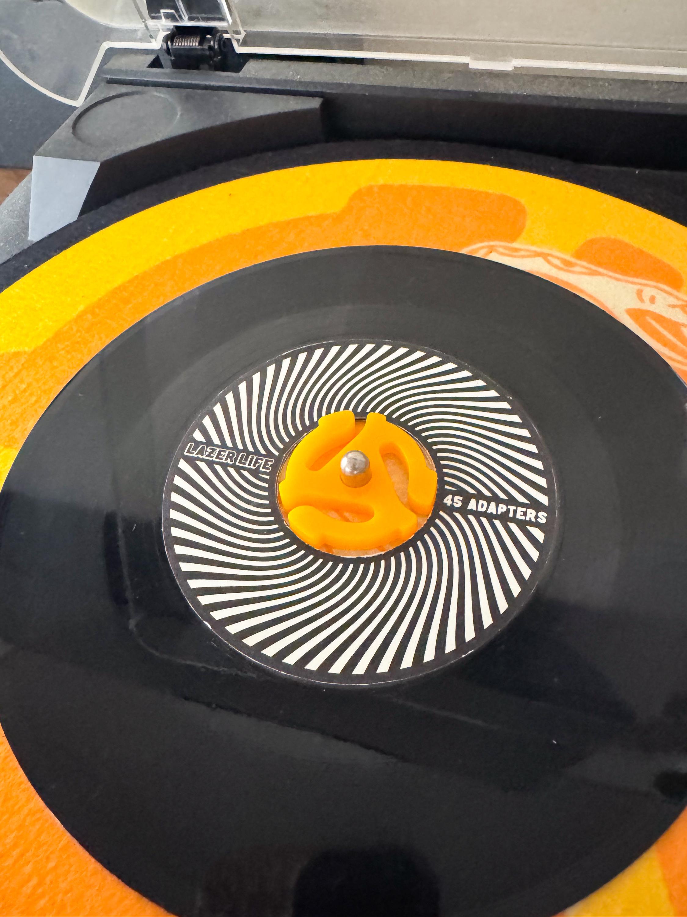 Classic 45 RPM Adapter for Record Players and 7-inch Vinyl - Etsy