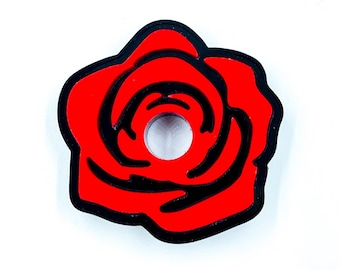 Rose 45 RPM platten Adapter, Vinyl Plattenspieler Zubehör