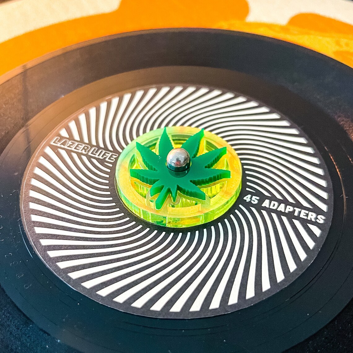 Dopesmoker Stacked 45 RPM Record Adapter, High-quality Acrylic Vinyl ...