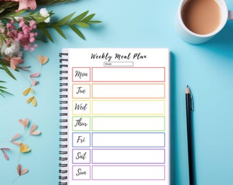 Weekly Meal Planner Printable