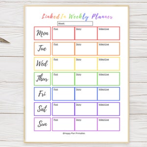 LinkedIn Schedule Content Planner