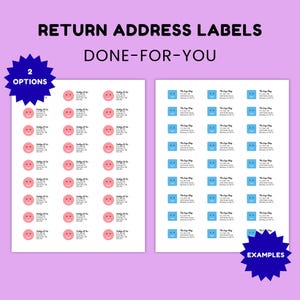 Autocollants d'adresse professionnels, personnalisés, logo et informations sur l'entreprise, feuilles d'étiquettes carrées ou rondes