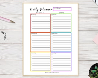 Printable Daily Planner