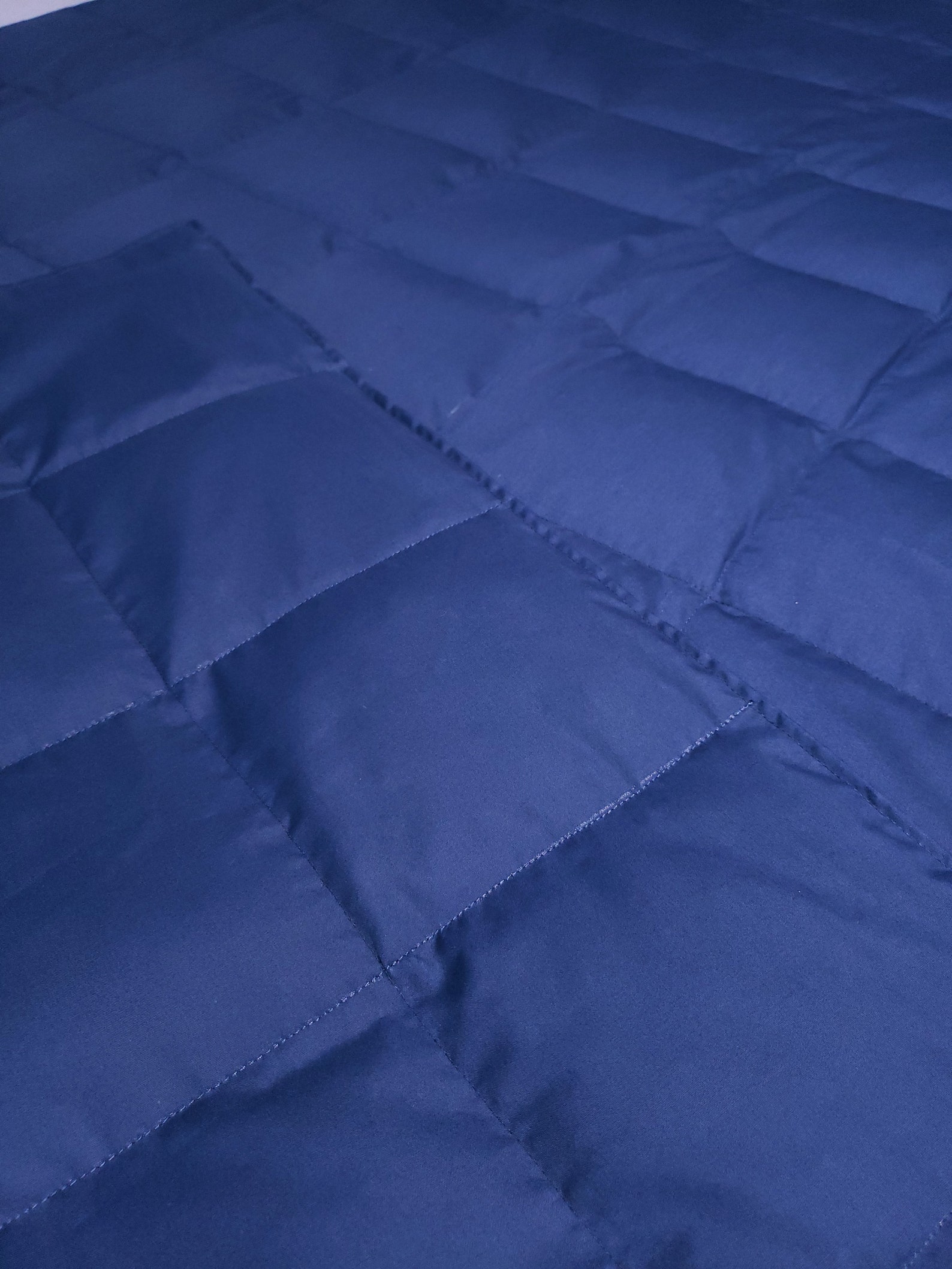 Weighted Blanket Indigo Poly Cotton First Color | Etsy