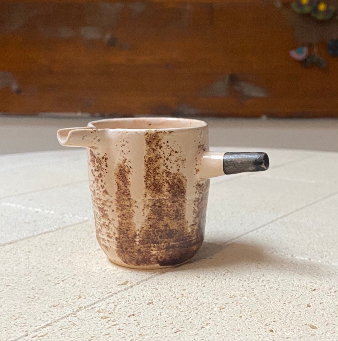 Sauce Cup Small Gravy Jug Boat Desert Hand Made Etsy