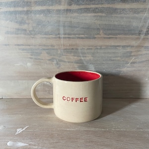 Hand Made Mug, Personalized,  Coffee Mug, Cute Mug, Original Mug, Capuccino Mug, message cup, fun mug, artistic mug, coffee message mug