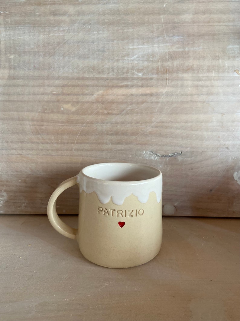 Personalised Mug, Custom made mug, Mug with name, Mug with message, gift Mug, personalised Mug, Christmas Gift, Original Gift, drippy mug image 2